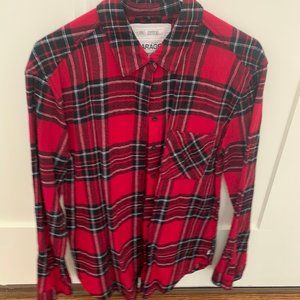 Black and Red Garage Flannel